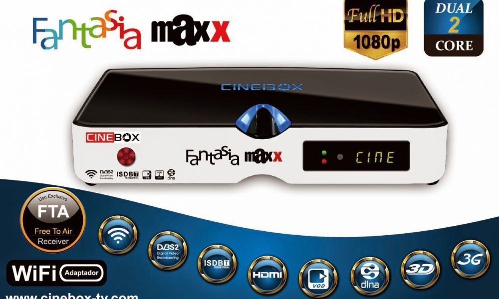 Nova atualização Cinebox Supremo X HD disponível para fazer o download grátis. Baixe agora mesmo essa nova versão e volte com a programação de canais sds sem codificação.Atualize seu equipamento como de costume e faça o procedimento de reset de fabrica e finalize com uma nova busca de canais.Canais HDS ainda permanecem OFF!