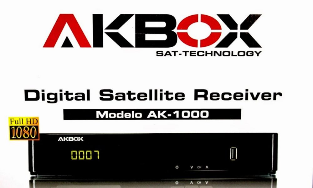 ATUALIZAÇÃO AKBOX AK-1000 HD - azamerica sat