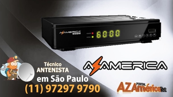 AZ-América S926 atualização original