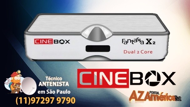 atualização Cinebox Fantasia X2