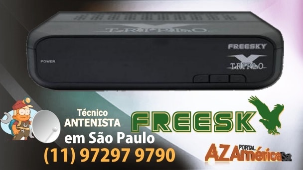 Atualização Freesky Triplo X HD