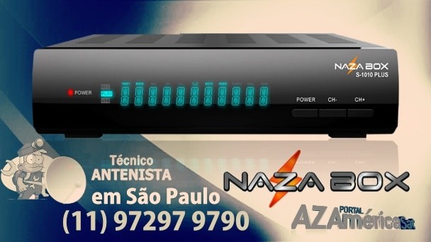 Atualização Nazabox S-1010 Plus