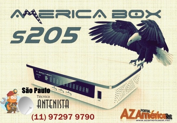 Atualização Americabox S205 Plus
