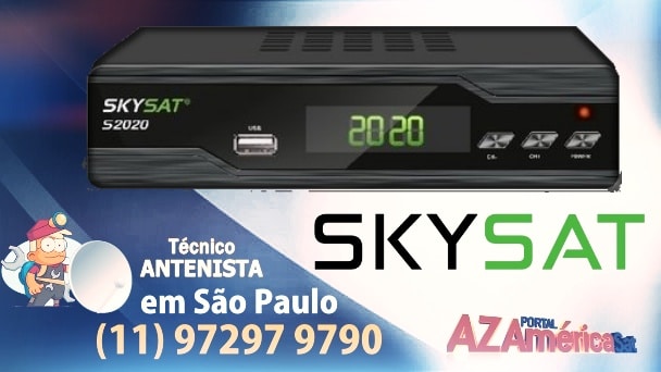 Atualização Skysat S2020 HD