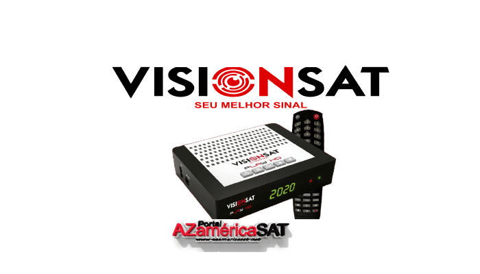 ATUALIZAÇÃO VISIONSAT PLAY HD - AZAMERICA SAT