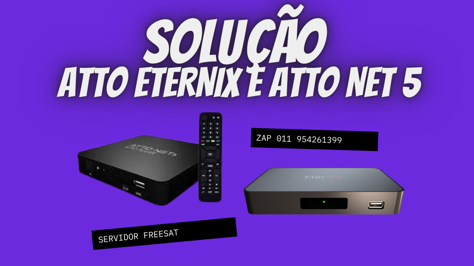 RECEPTOR ATTO ETERNIX E ATTO NET 5