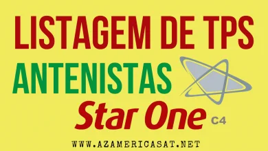 Listagem de TPs Atualizada satélite 70w