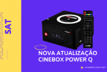 Nova Atualização Cinebox Power Q- azamerica sat 2023