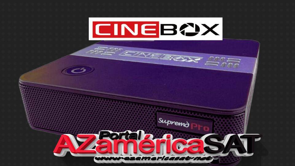 Cinebox Supremo Pro Primeira Atualização